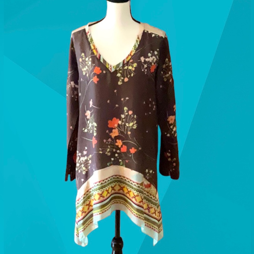 Silk tunic by Johnny Was